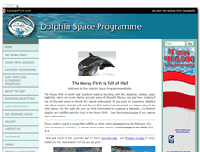 Tablet Screenshot of dolphinspace.org